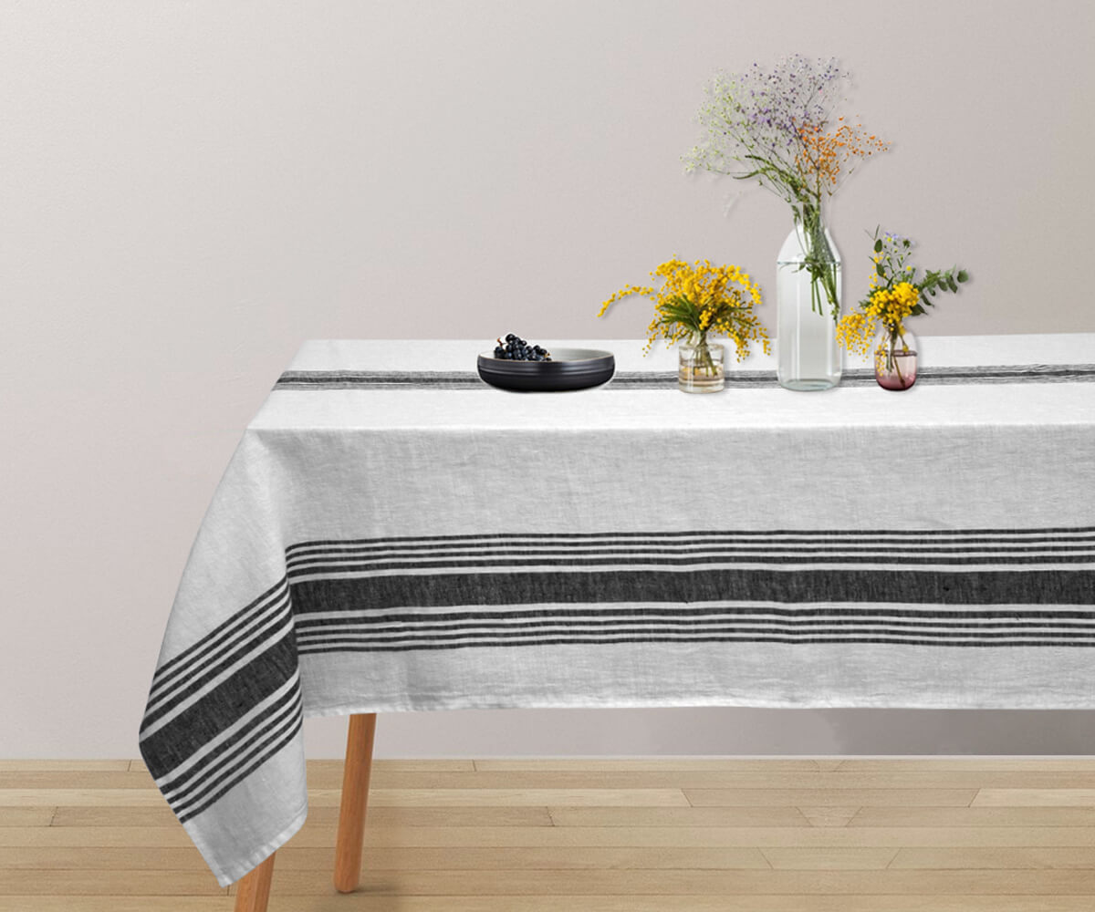 Rectangle Linen Tablecloth