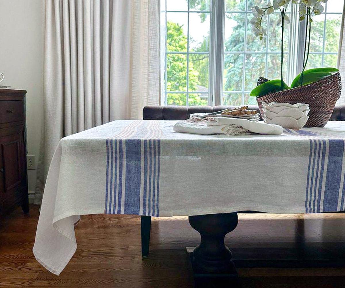 Rectangle Linen Tablecloth