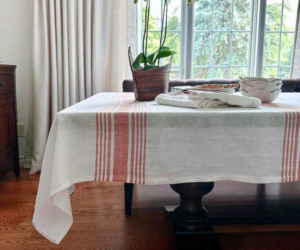 Rectangle Linen Tablecloth