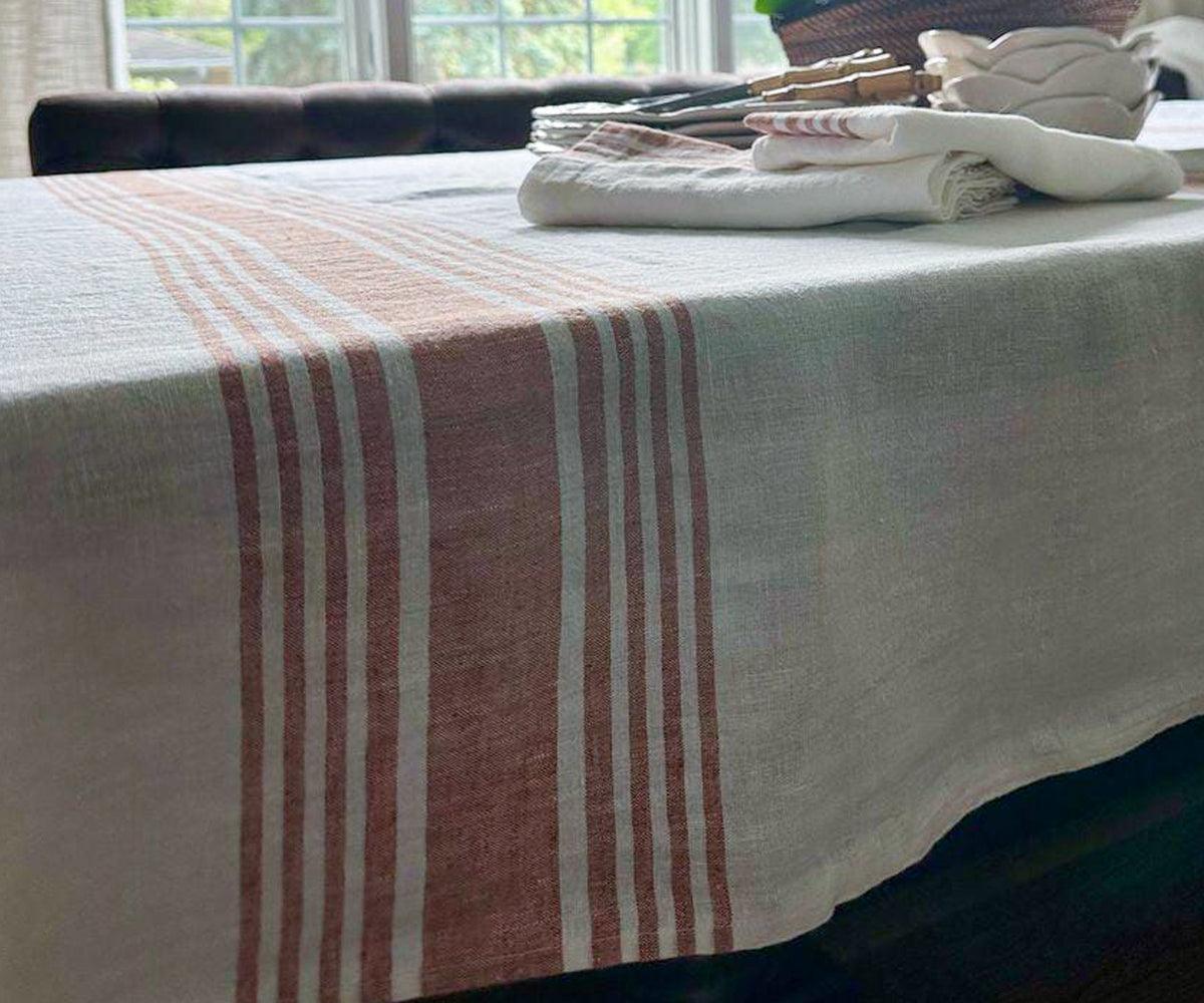 Rectangle Linen Tablecloth