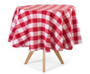 Round Tablecloth - Plaid Tablecloths