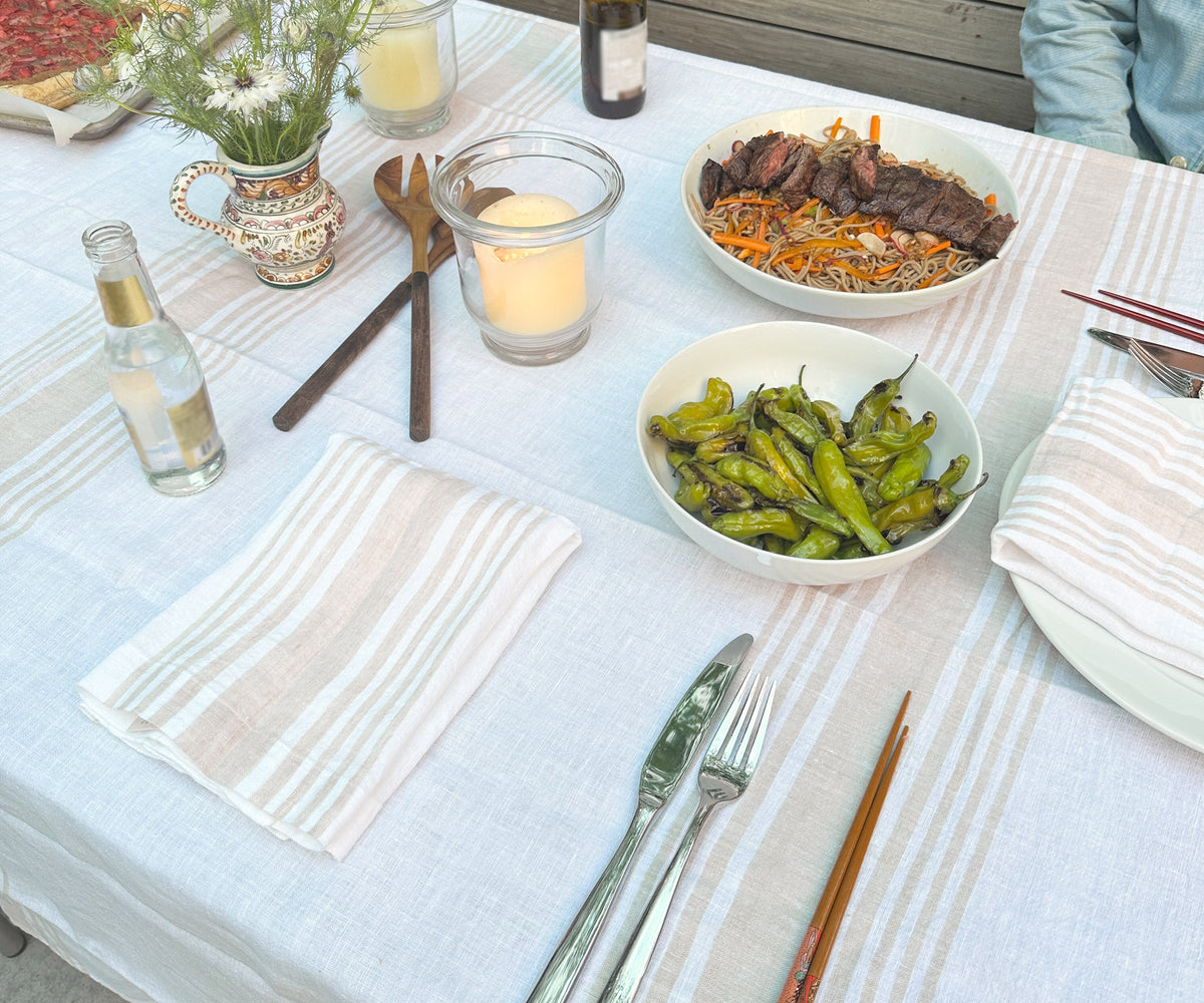 Rectangle Linen Tablecloth