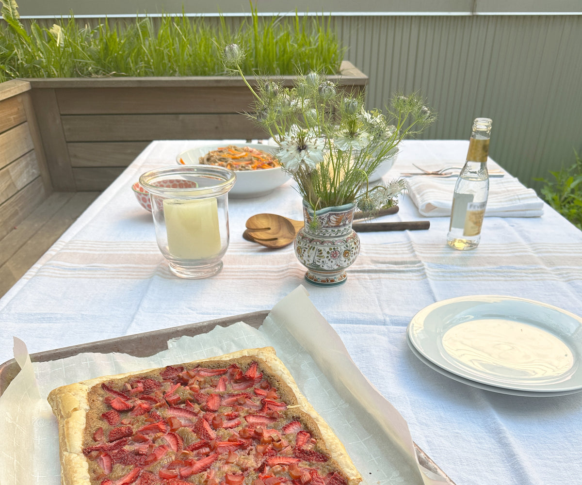Rectangle Linen Tablecloth