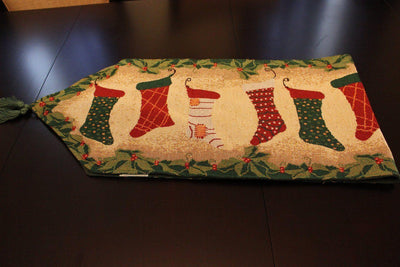 Tache Hang My Stockings By the Fireplace Table Runners