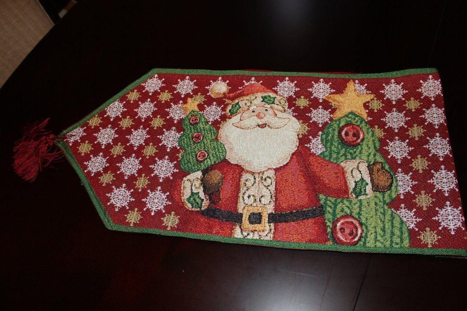 Tache Santa Clause Is Coming to Town Table Runners