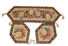 Tache Set of 3 Colorful Country Rustic Floral  Morning Awakening Table Runner Set (3089B)