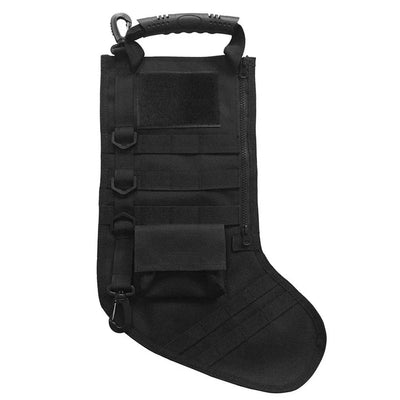 Tactical Christmas Stocking Bag Ruck up Hanging Santa Stocking Christmas Decoration Gifts Stocking Bag