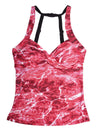 Women's Camo Tankini Swimsuit - Anemone Black Hunting Swimwear - Wilderness Dreams