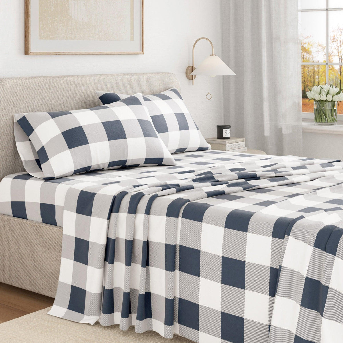 Turkish Cotton Flannel Sheet - Belle Collection