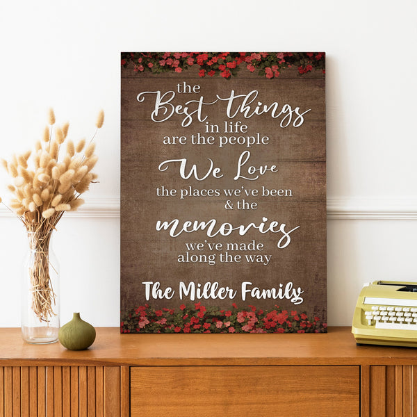 Best Things In Life Sign II