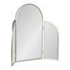 Amoli Tri-Fold Arch Metal Mirror