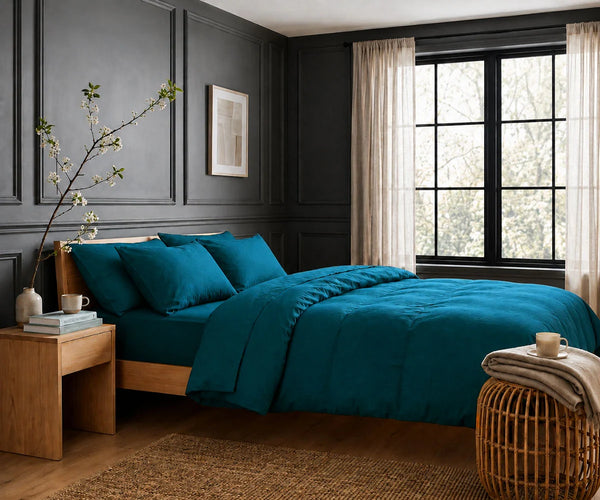 European Linen Duvet Cover Set