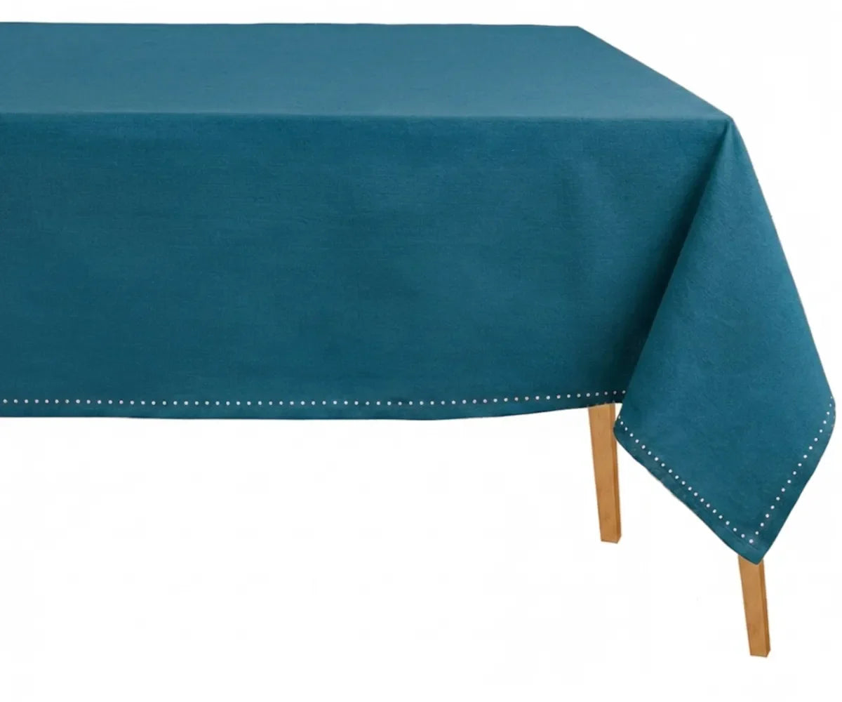 Linen Hemstitched Tablecloth