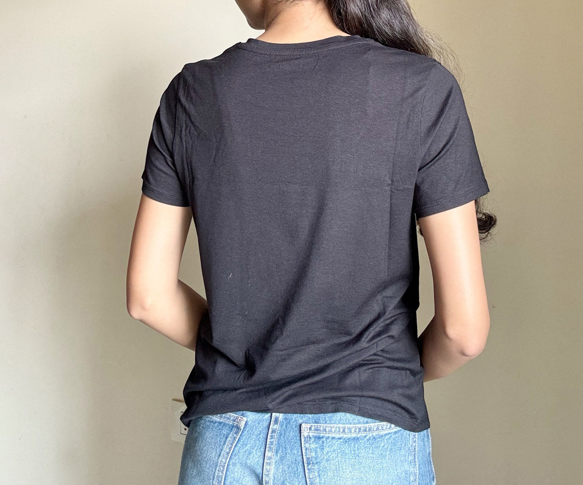T Shirts for Women - White Tee - Black Tee - Bamboo T Shirts
