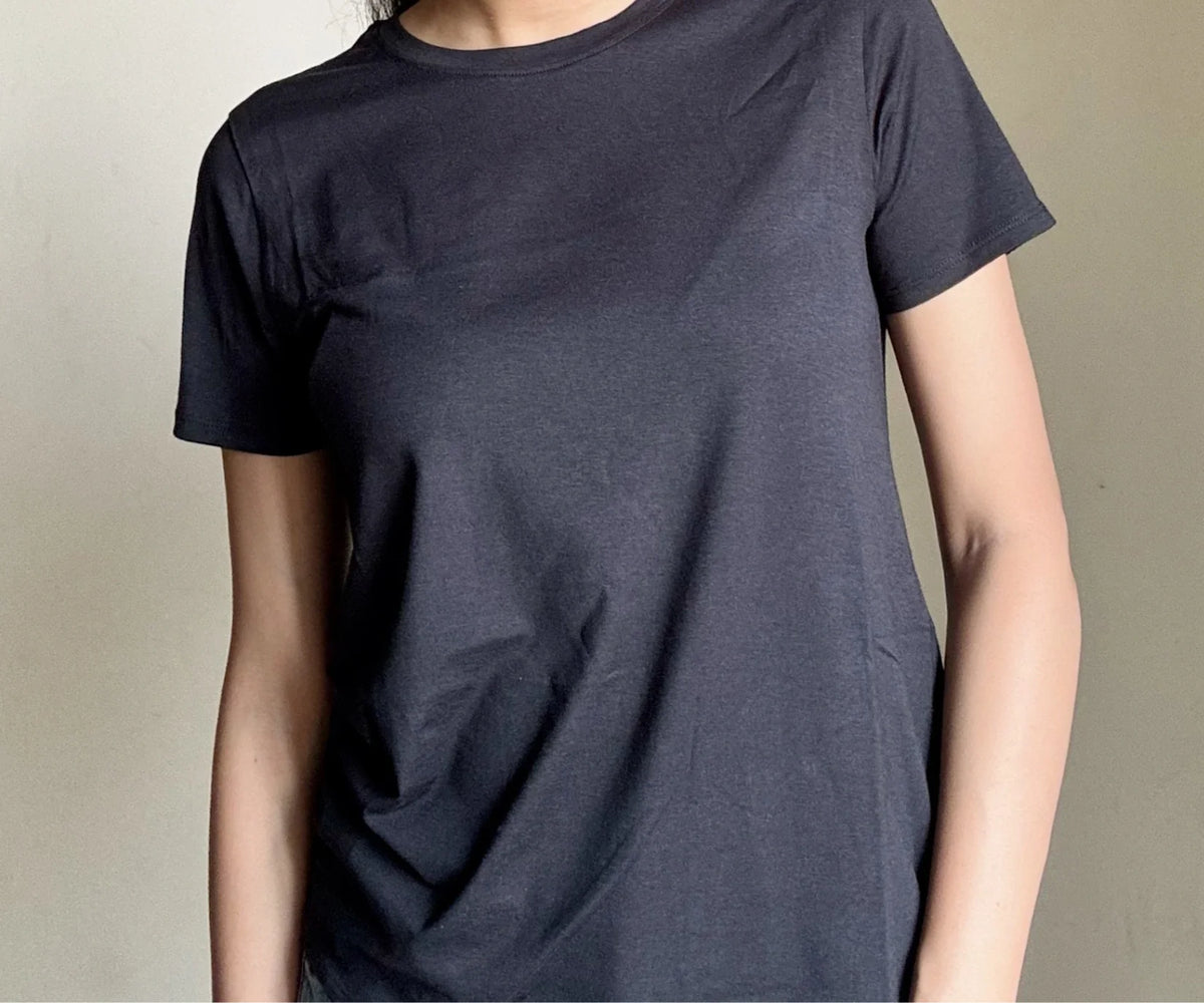 T Shirts for Women - White Tee - Black Tee - Bamboo T Shirts