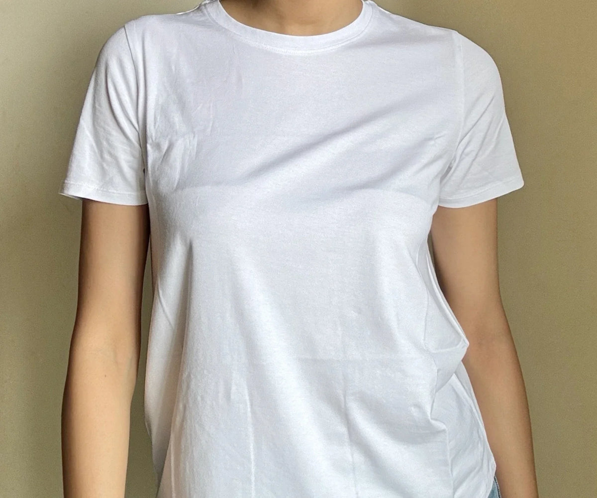 T Shirts for Women - White Tee - Black Tee - Bamboo T Shirts