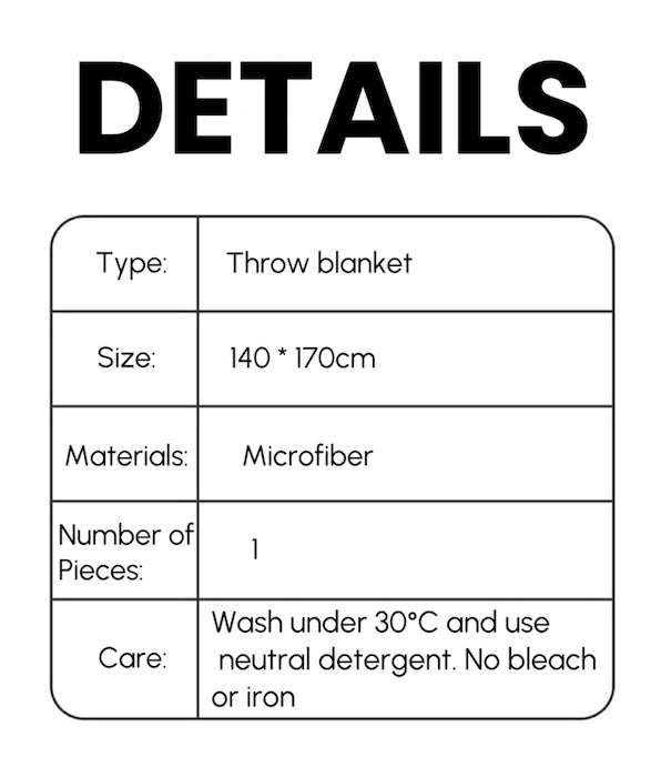 Terracotta Iris Throw Blanket - Warm Thick Earthy Tone Fall Blanket