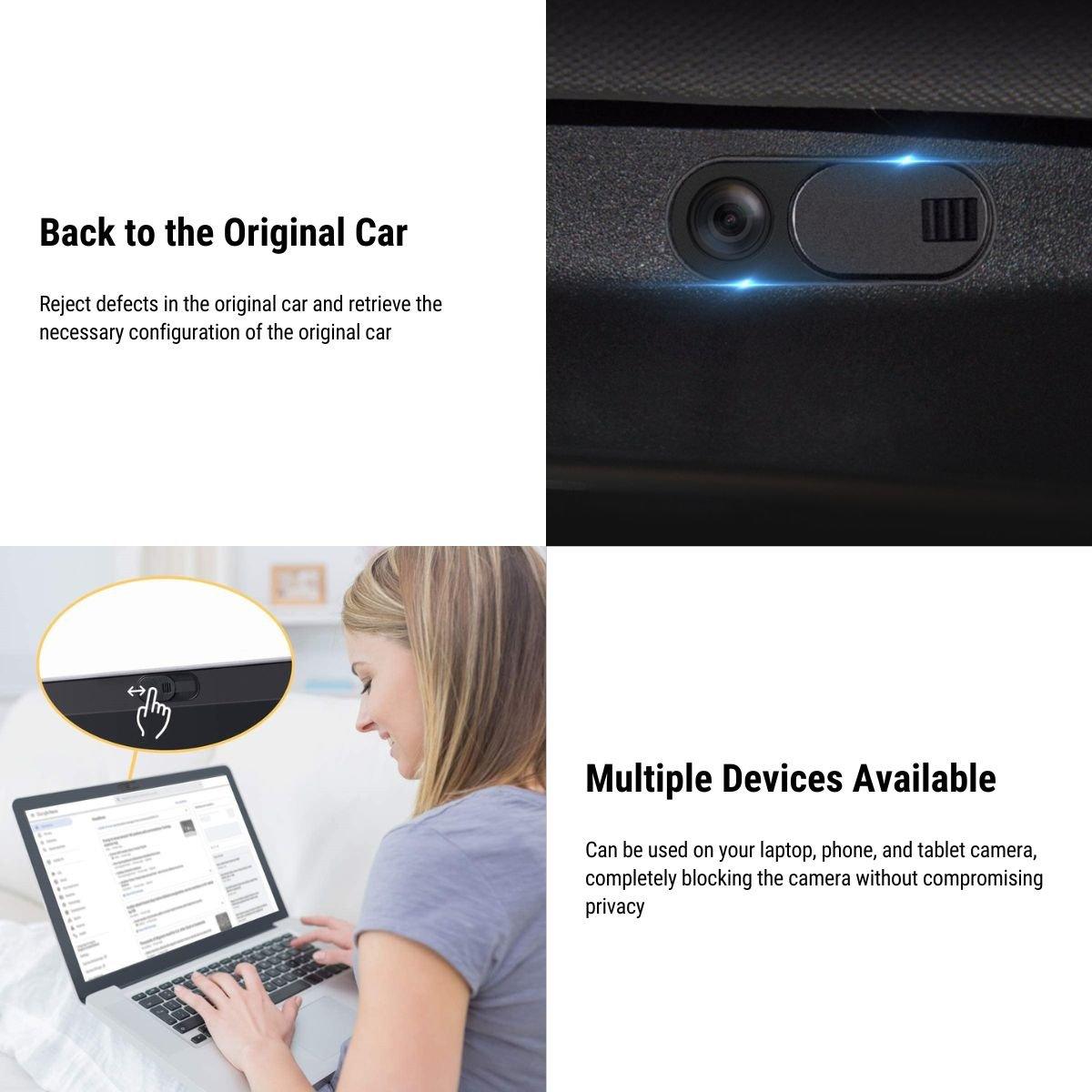 Tesery Camera Cover for Tesla Model 3 / Model Y (6 PCS)