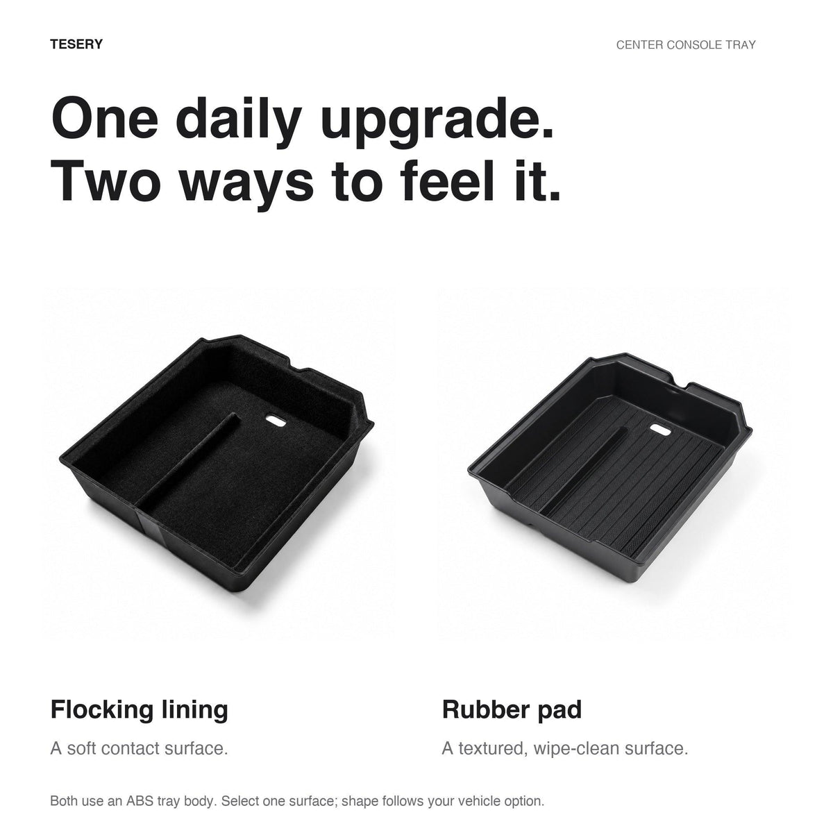 TESERY Center Console Tray for Model 3 & Model Y & Model YL