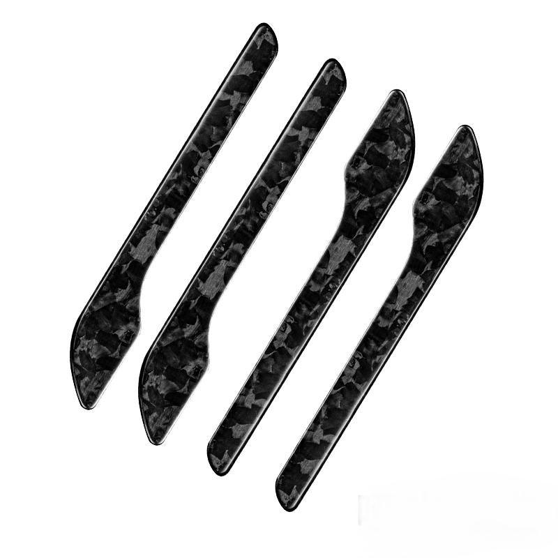 TESERY Door Handle Protect Cover for Tesla Model 3 / Y - Carbon Fiber Exterior Mods
