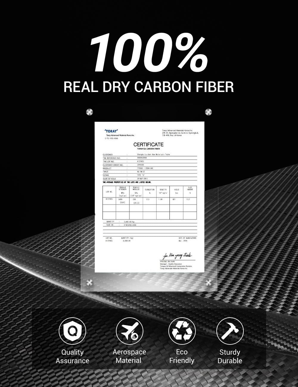TESERY Spoiler Performance Style for Model Y / Model 3 Highland - Dry Carbon Fiber Exterior Mods
