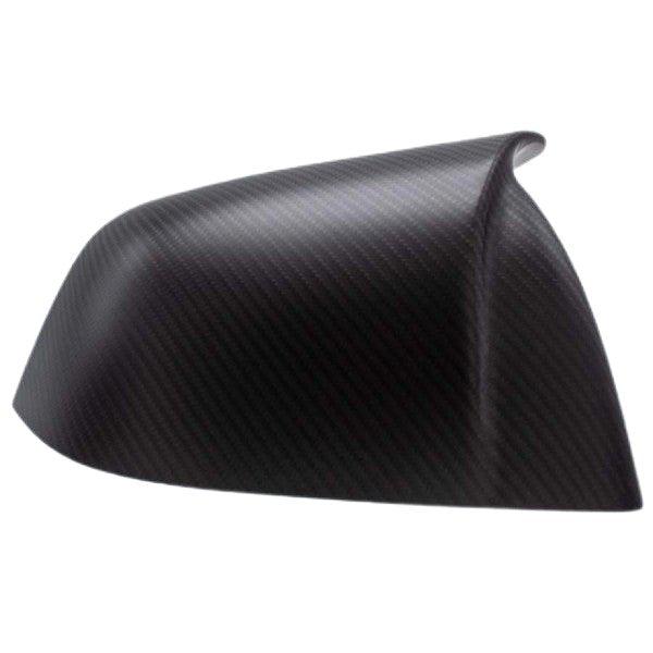 TESERY Mirror Caps for Model Y / 3 ( Sporty Style ) - Dry Carbon Fiber Exterior Mods