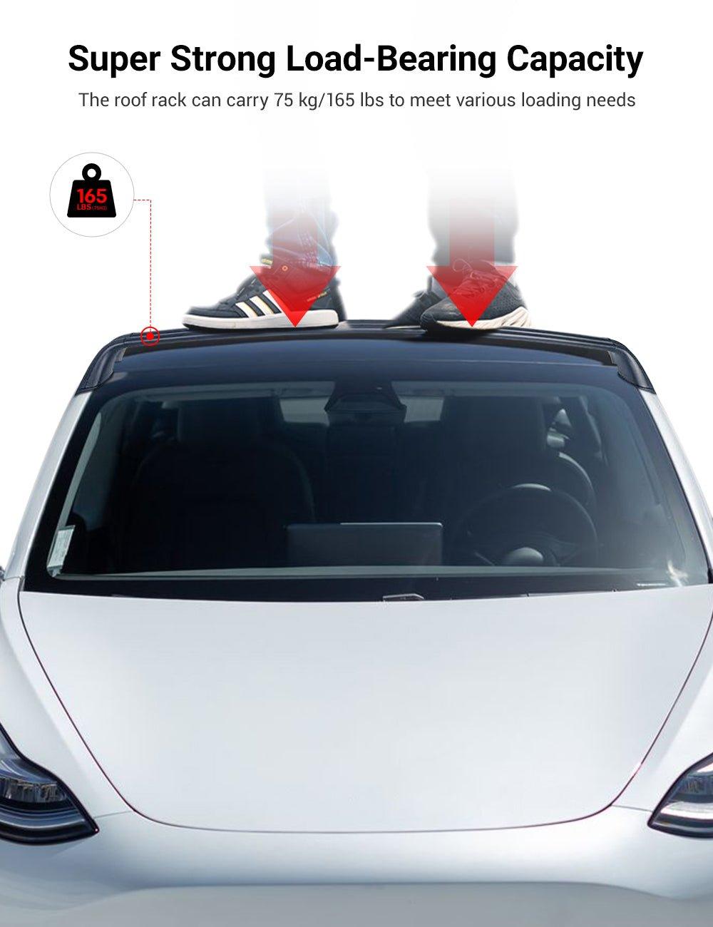 TESERY Roof Rack for Tesla Model 3 Highland / Model Y (Set of 2)
