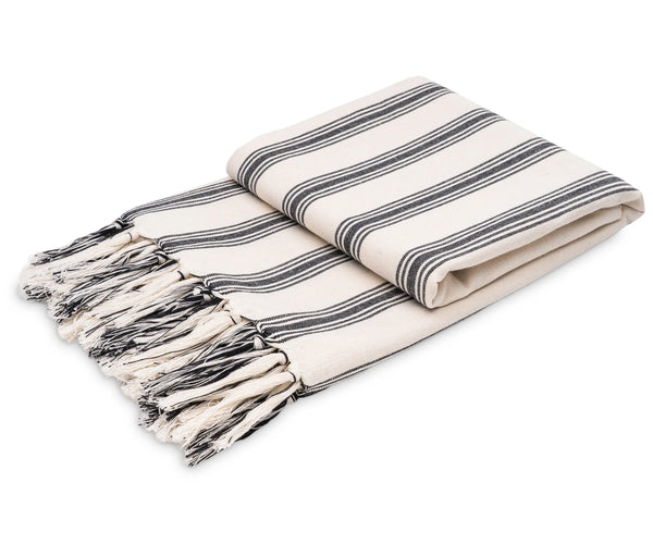 Striped Throw