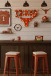 Texas Longhorns Lighted Metal Wall Decor