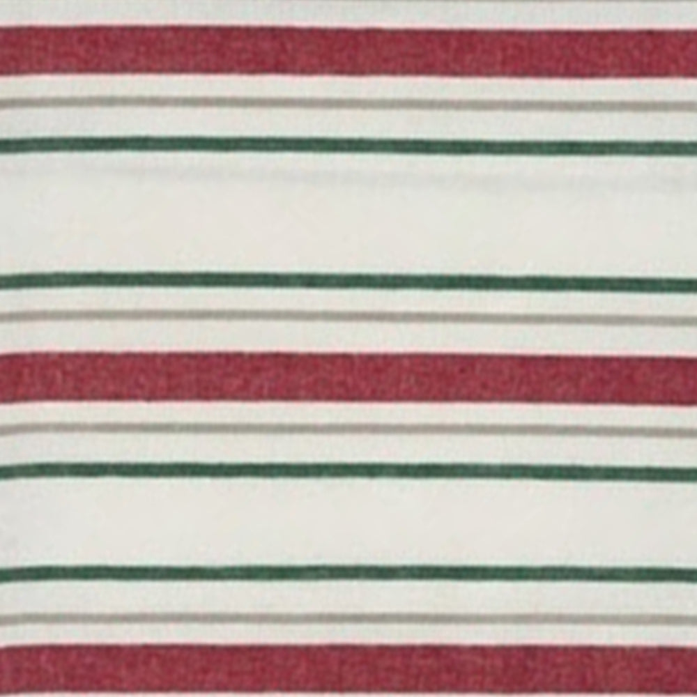 Cotton Striped Tablecloth - Round