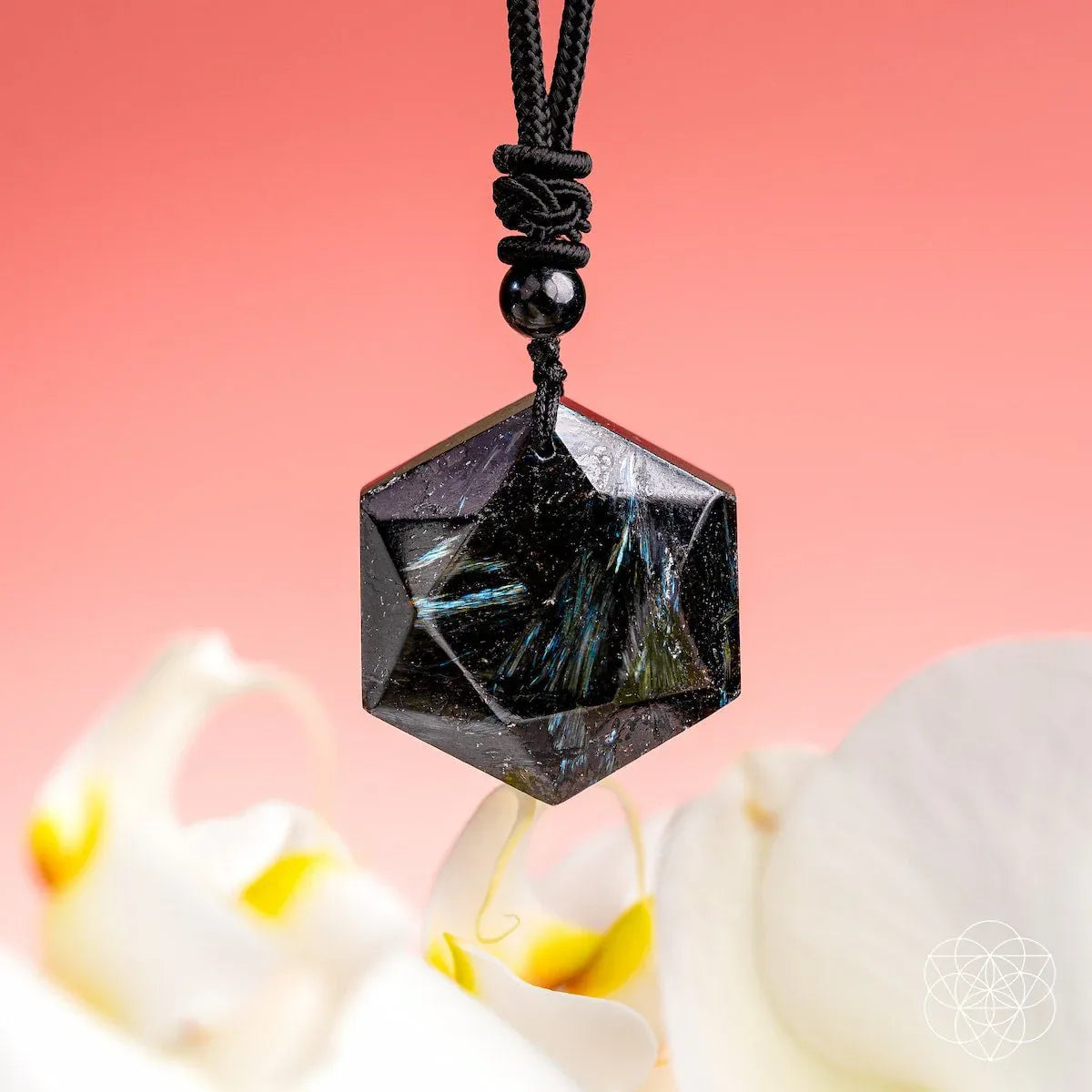 The Arfvedsonite Deep Healing Pendant
