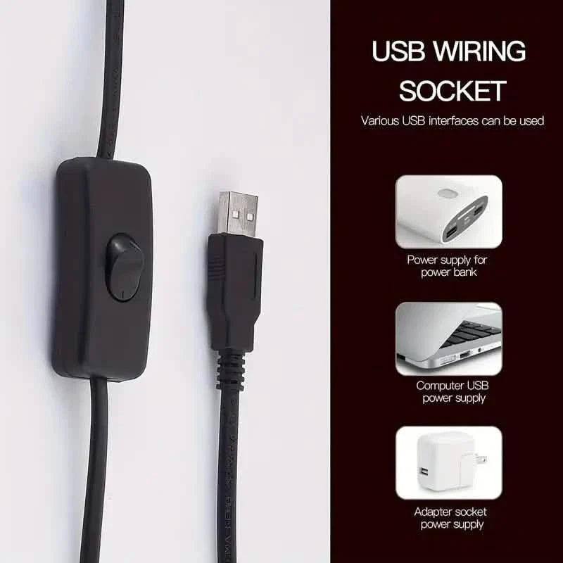 The Gothic Crow USB Port Lamp