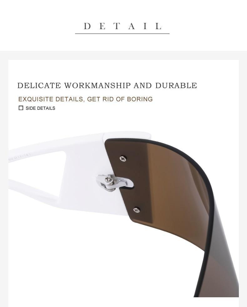 The New Sports Polarized Sunglasses UV400 Outdoor Cycling Glasses Sunglasses For Women & Men New Blue Frame Rimless Rectangle Shape  Sun Glasses For Unisex Design New Mirrored Wind Proof Sport Eyeglasses For Sunglasses