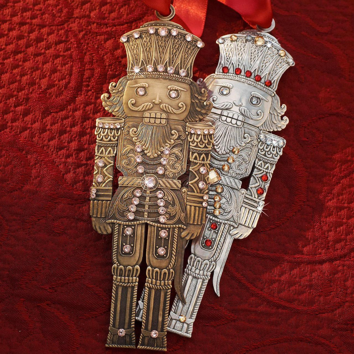 Nutcracker Prince Christmas Ornament - Bronze