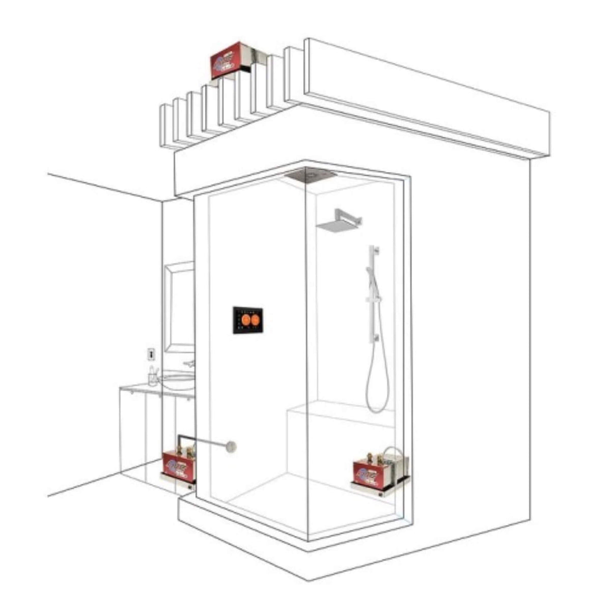 ThermaSol 6KW-24KW Pro III Ultimate Steam Shower Generator [PROIII] (SAK42719)