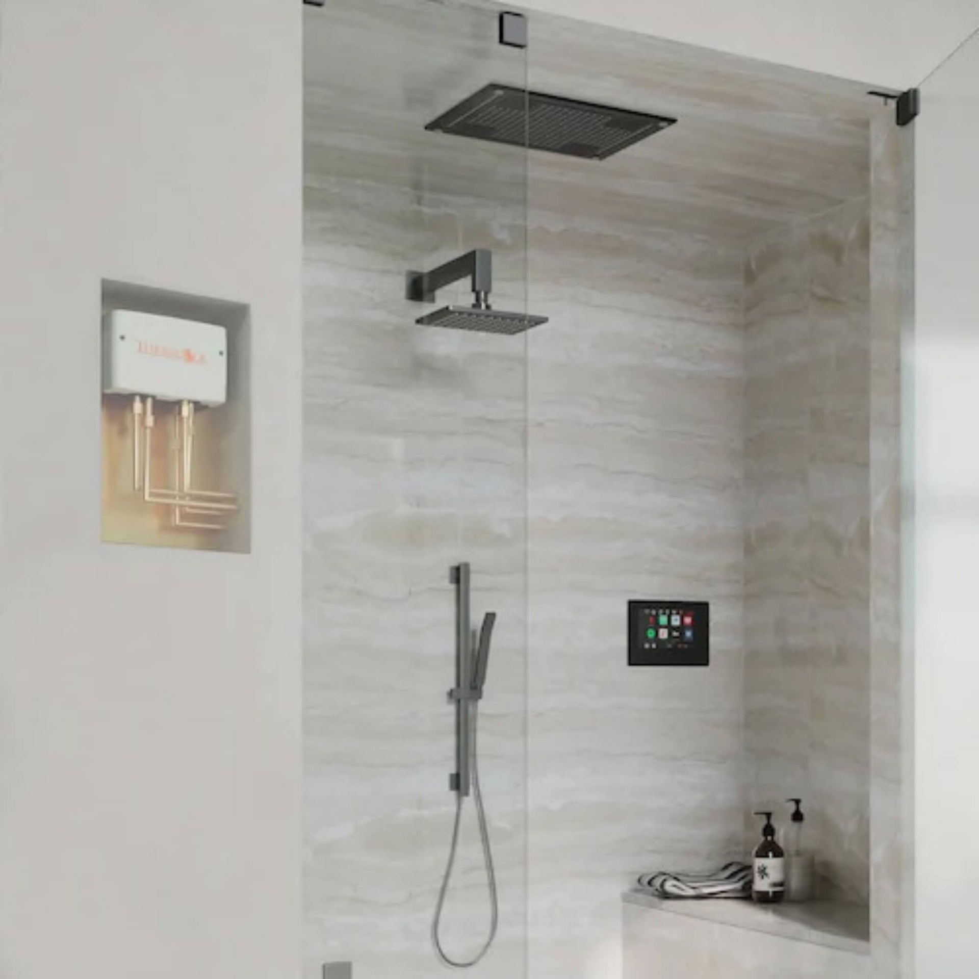 ThermaSol Digital Steam Shower Valve With 3 Output [TDS-3000] (SAK25041)