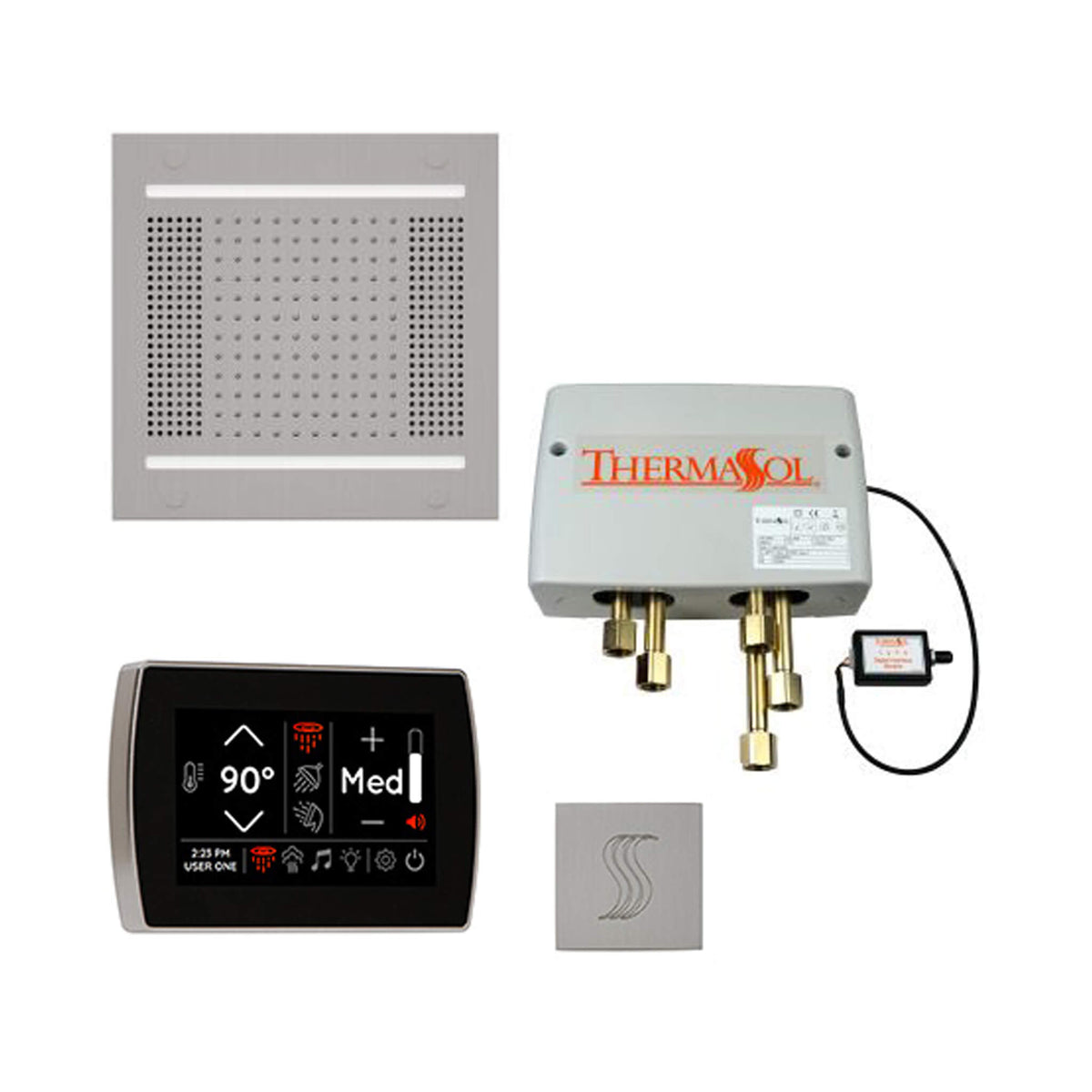 ThermaSol STC & HydroVive Total Wellness Package With Digital Shower Valve [TWPH] (SAK43412)