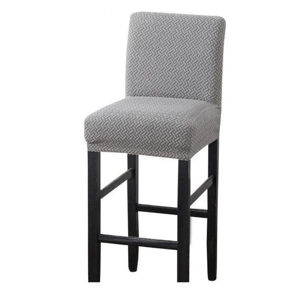 Thick Soft Modern Style Spandex elastic Chair Cover Solid Seat Covers for Bar Stool Chairs Slipcover Home Hotel Banquet Dining Chair Decoration For Liveing room