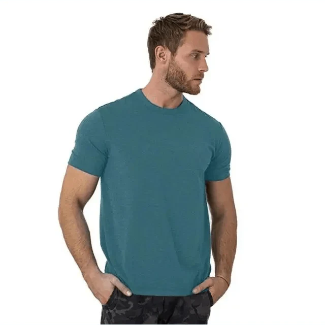 Thick Wool T shirt For Men's Base Layer Modern Shirt Wicking Breathable Quick Dry Anti-Odor With Many Colors Men's Solid Regular Fit T-Shirt Men's Half Sleeves Round Neck T-Shirt