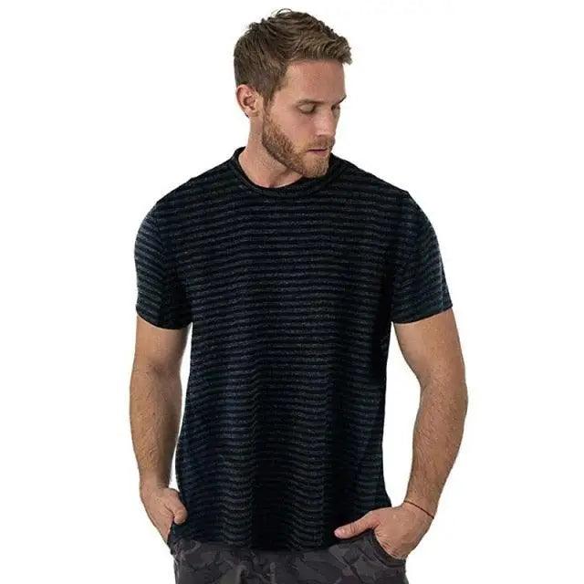 Thick Wool T shirt For Men's Base Layer Modern Shirt Wicking Breathable Quick Dry Anti-Odor With Many Colors Men's Solid Regular Fit T-Shirt Men's Half Sleeves Round Neck T-Shirt