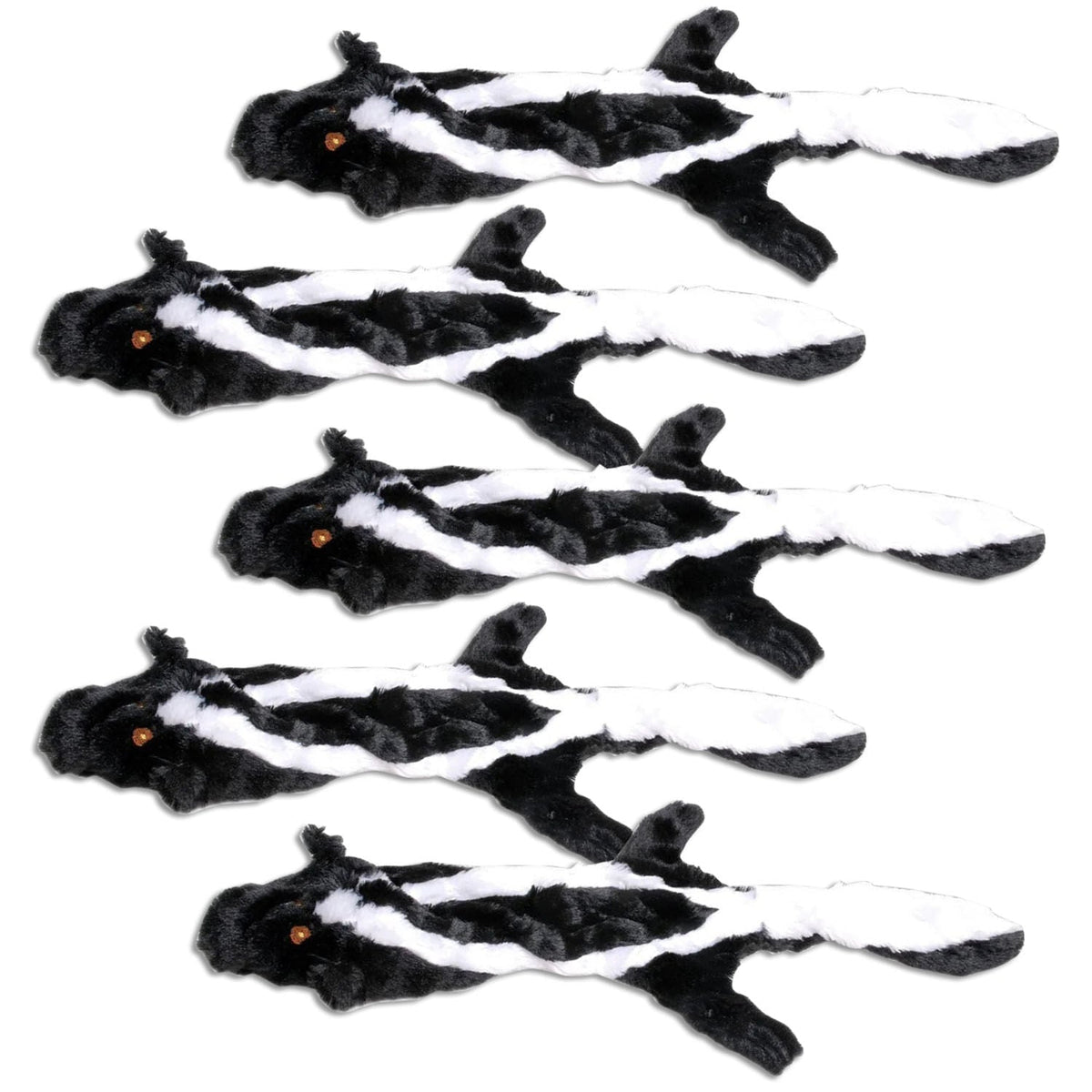 Jeffers Thinnies Unstuffed Plush Dog Toys, 21