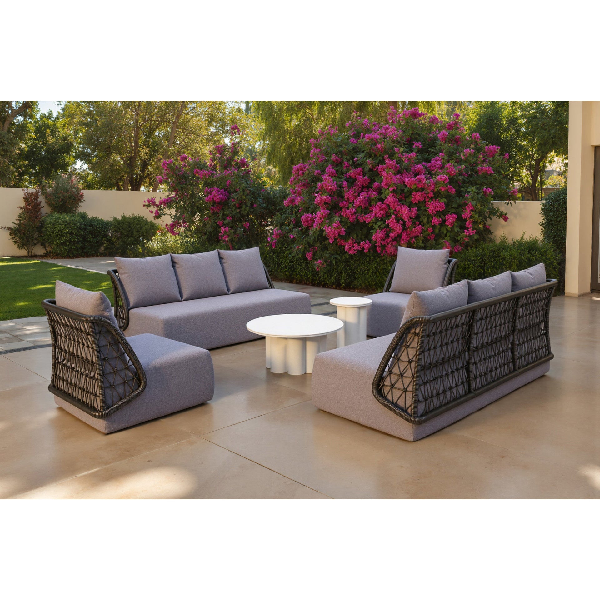 Mekan Accent Chair Gray