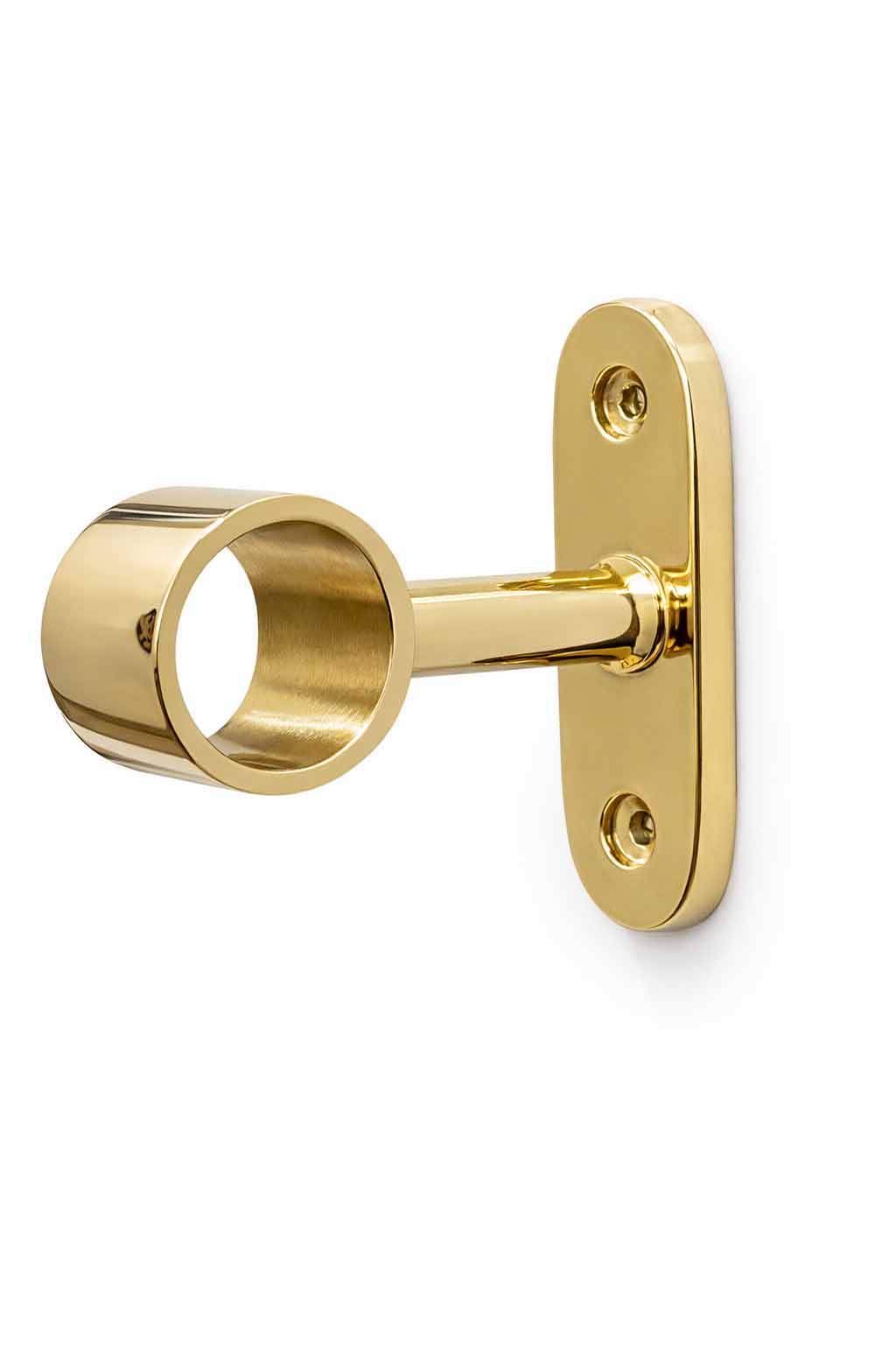 Curtain Rail – Unlacquered Polished Brass