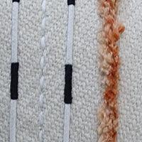 Handwoven Throw Pillow with Fringes 14