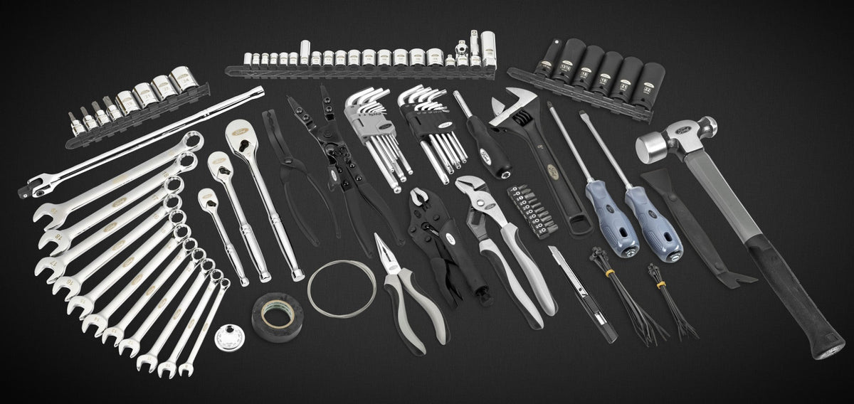 97-Piece Ford Super Duty Tri-fold Tool Kit