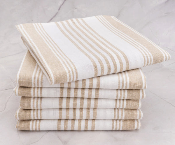 Ticking Striped Kitchen Towels