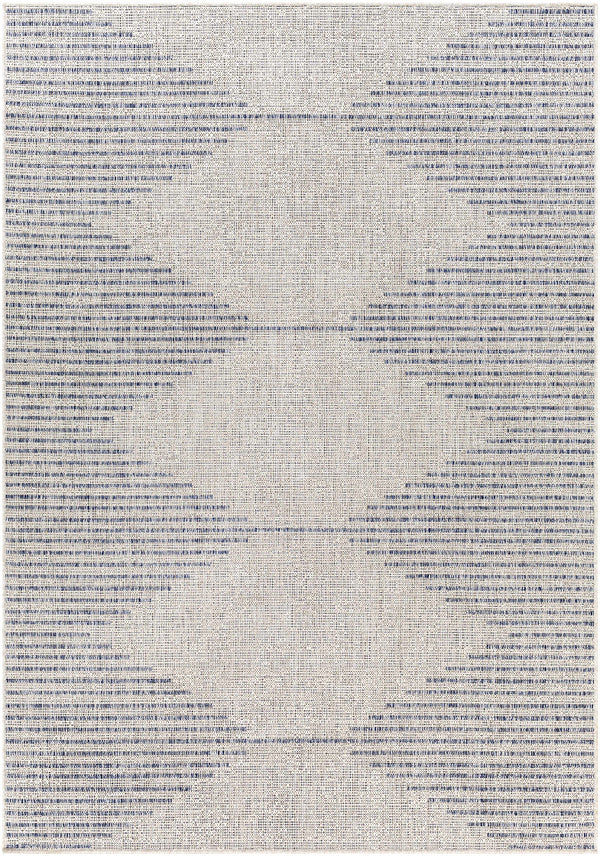 Stephan Gray & Blue Outdoor Rug