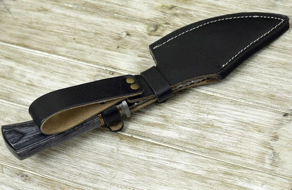 Titan Damascus Axe with Pakkawood Handle - Gifts for You 'n Me