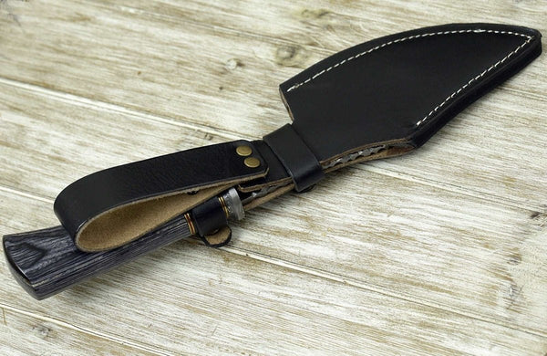 Titan Damascus Axe with Pakkawood Handle