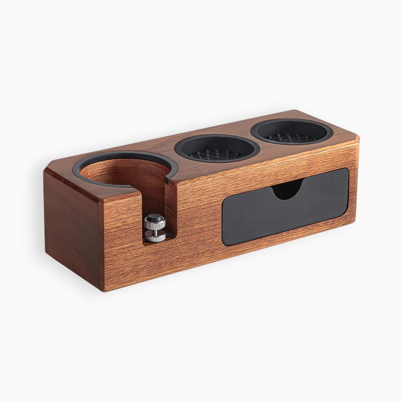 Espresso Tamping Station with Drawer for Storage